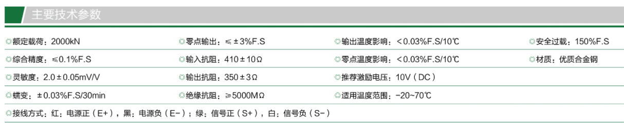 TQ-1MFTT輪輻式測(cè)力傳感器